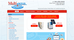 Desktop Screenshot of multiaqua.com