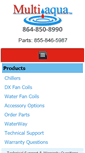 Mobile Screenshot of multiaqua.com